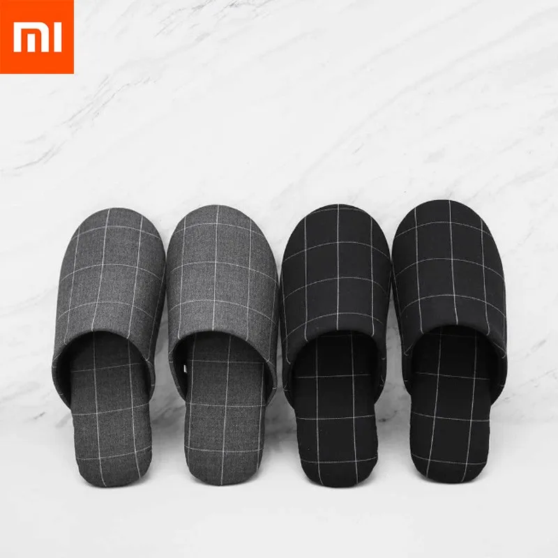 

Xiaomi One Cloud Indoor Home Slippers Soft Comfortable Winter Cotton Lithe Non-slip TPR Sole Light-weight Slippers