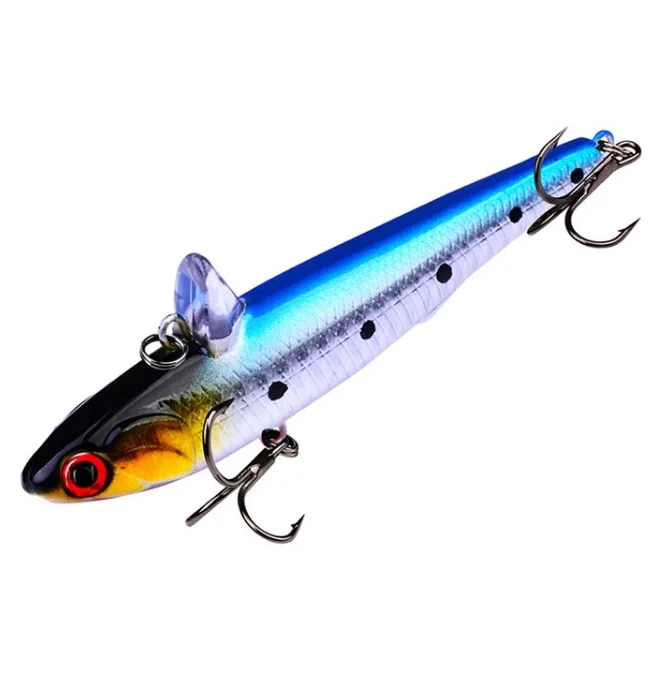 Strong ABS fish shaped artificial bait for lure fishing 9cm 13g5 vib