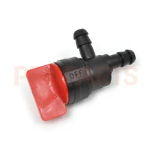 3PCS 1/4″ Briggs & Stratton Inline 90 Degree Gas Fuel Tap On Off Switch Shut Off Vavles