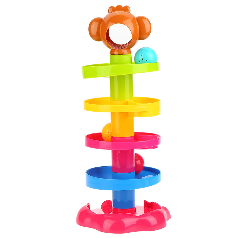Горячие башня головоломки ребенка переходящий мяч колокол игрушки для детей погремушки кольцо ребенок новорожденный Educationsl и обучения