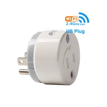 WiFi US Smart Adapter Plug дистанционное управление бытовой техники мощность вкл/выкл выход через смартфон приложение управление Поддержка Google IFTTT