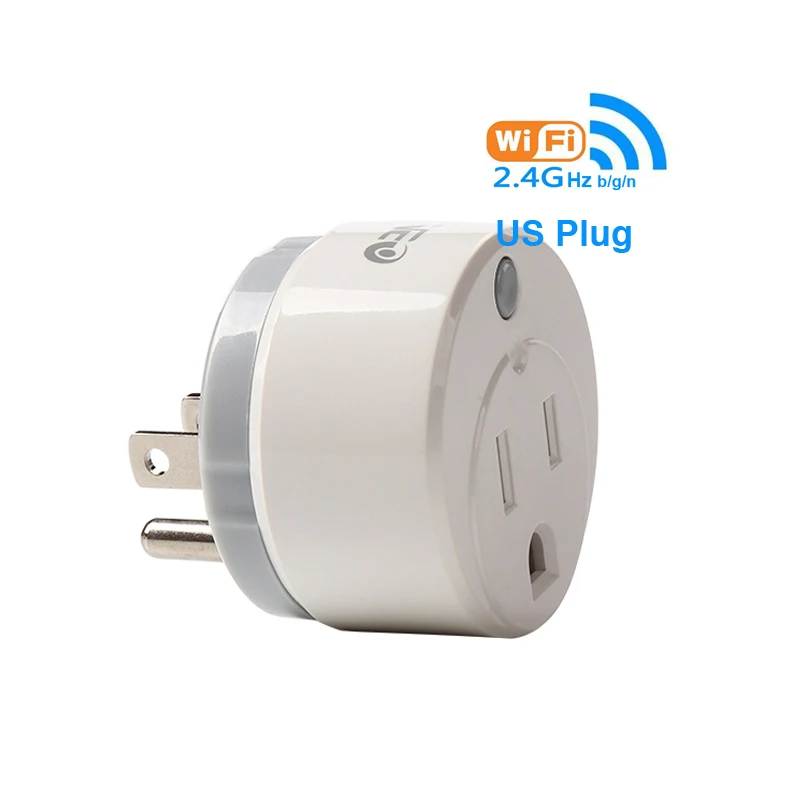 WiFi US Smart Adapter Plug Remote control Home Appliance Power ON/OFF