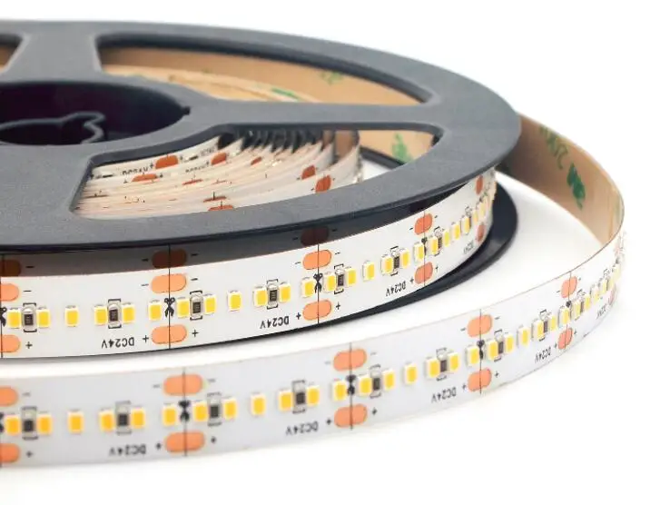 2216 SMD светодиодная полоса 24 В постоянного тока 300 светодиодов/м CRI&gt95 белая