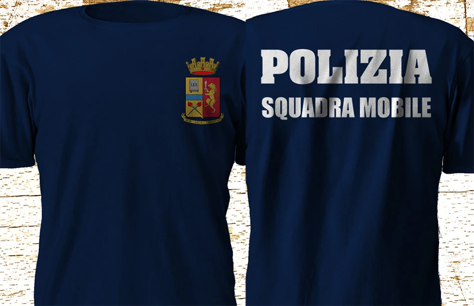 T shirt polizia di stato Clearance