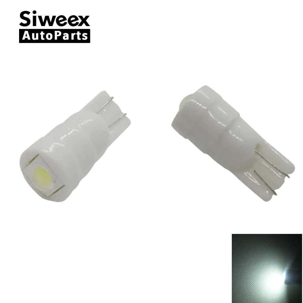 

2 PCS W5W 194 T10 Car Ceramics Led 1 SMD 7070 Auto Bulb Turn Signal Indicator Lights Parking Reading Lamp 12V