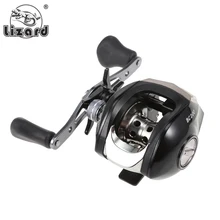 Lizard BC200 Рыболовная катушка 17+ 1 Шариковые подшипники рыболовное колесо Передаточное отношение 7,1: 1 левая/правая ручная катушка для baitcasing магнитный тормоз