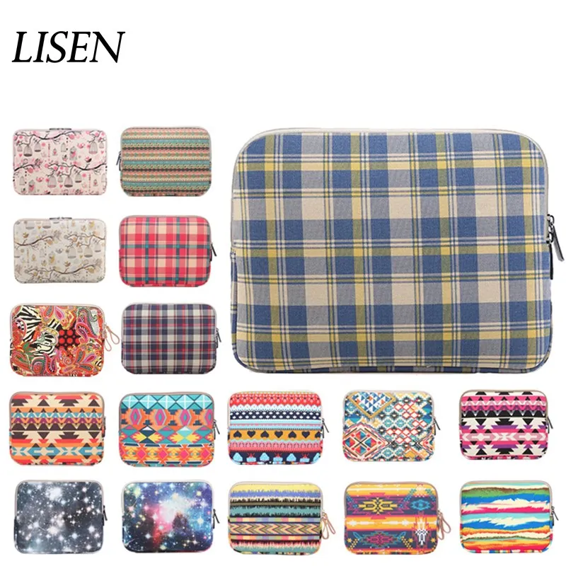 

tablet bag Sleeve canvas stripes pouch for huawei mediapad t3 8.0 KOB-L09 KOB-W09 M2 8.0 M3 8.4 M5 8.4 T1 8 S8-701 for ipad case