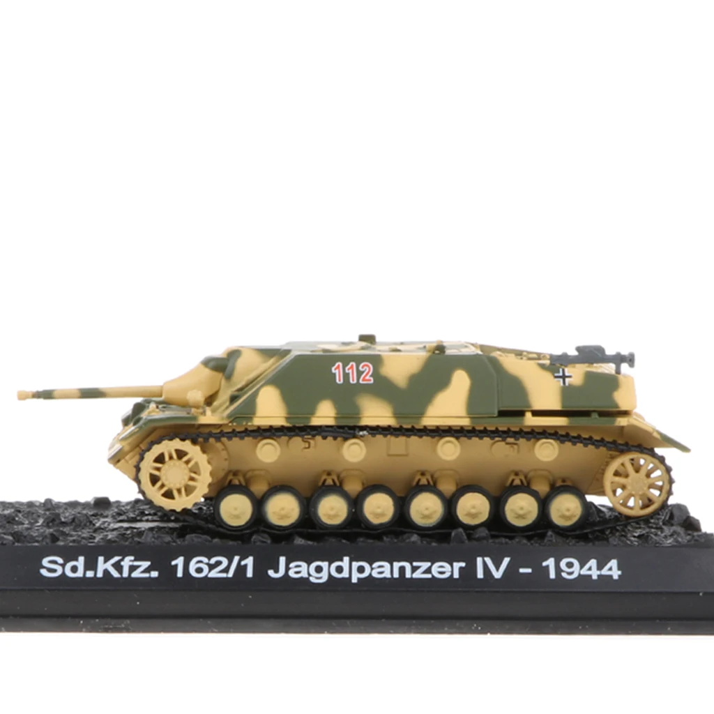 1:72 German Sd.Kfz.162/1 Jagdpanzer IV-1944 Deicast Army Tank   Model Toy Gifts Collection