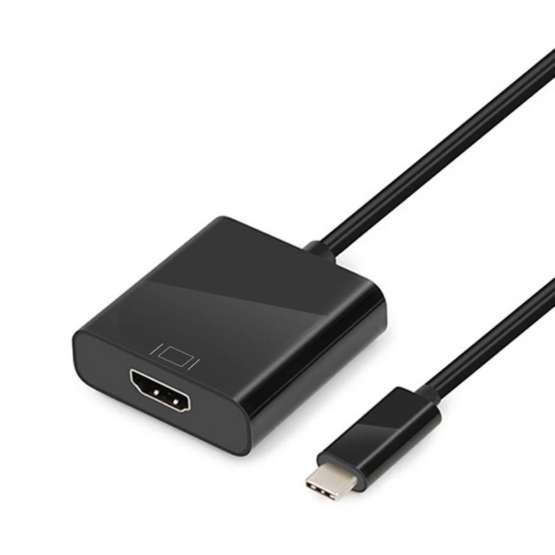 Подключите и играйте USB 3,1 type-C Мужской к HDMI Женский кабель конвертер 1080P 4K 2K адаптер не требуется программного обеспечения