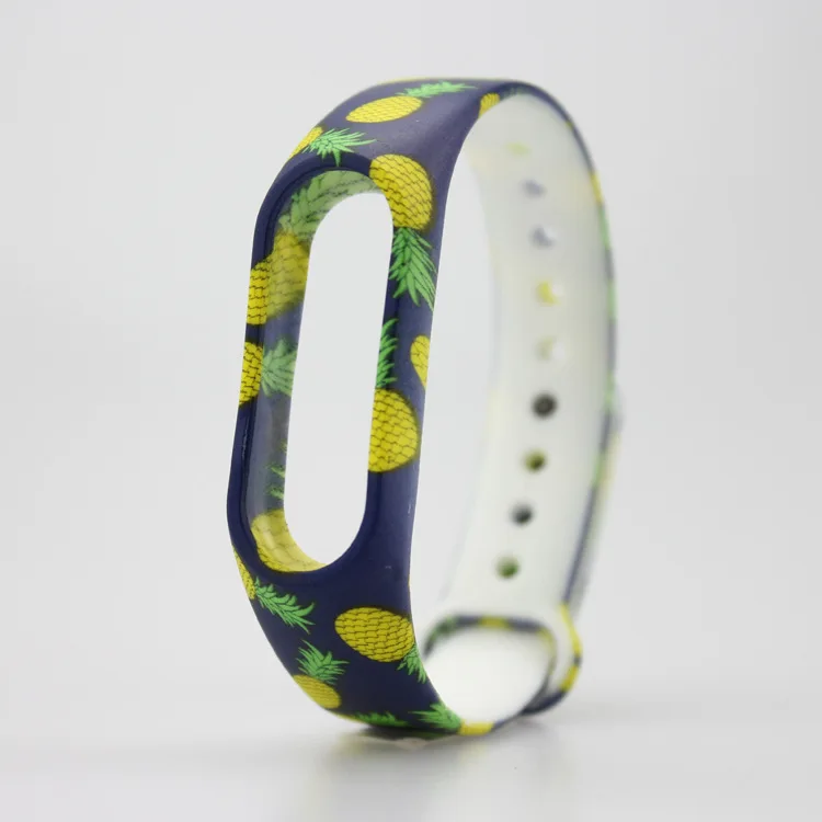 Для Xiaomi mi band 2 ремешок mi band 2 ремешок для часов Ремешок для часов разноцветные силиконовые гелевые Защитные чехлы для кожи новые спортивные - Цвет ремешка: Color8