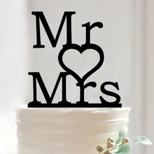 100 шт/партия креативный MR& MRS дизайн Свадебный торт вставлена карта свадебный торт Топпер украшения для торта для вечеринки