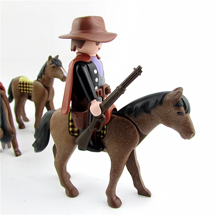 Лошадка седло Joyendless Playmobil рыцарь экшн фигурки замок для детей маленьких людей