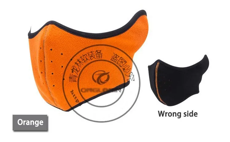 Outdoor Sports Ear Protection Half Face Winter Keep Warm Velcro Mask Ski Motorcycle Bike Cold Protection Face Mask Multicolor 7