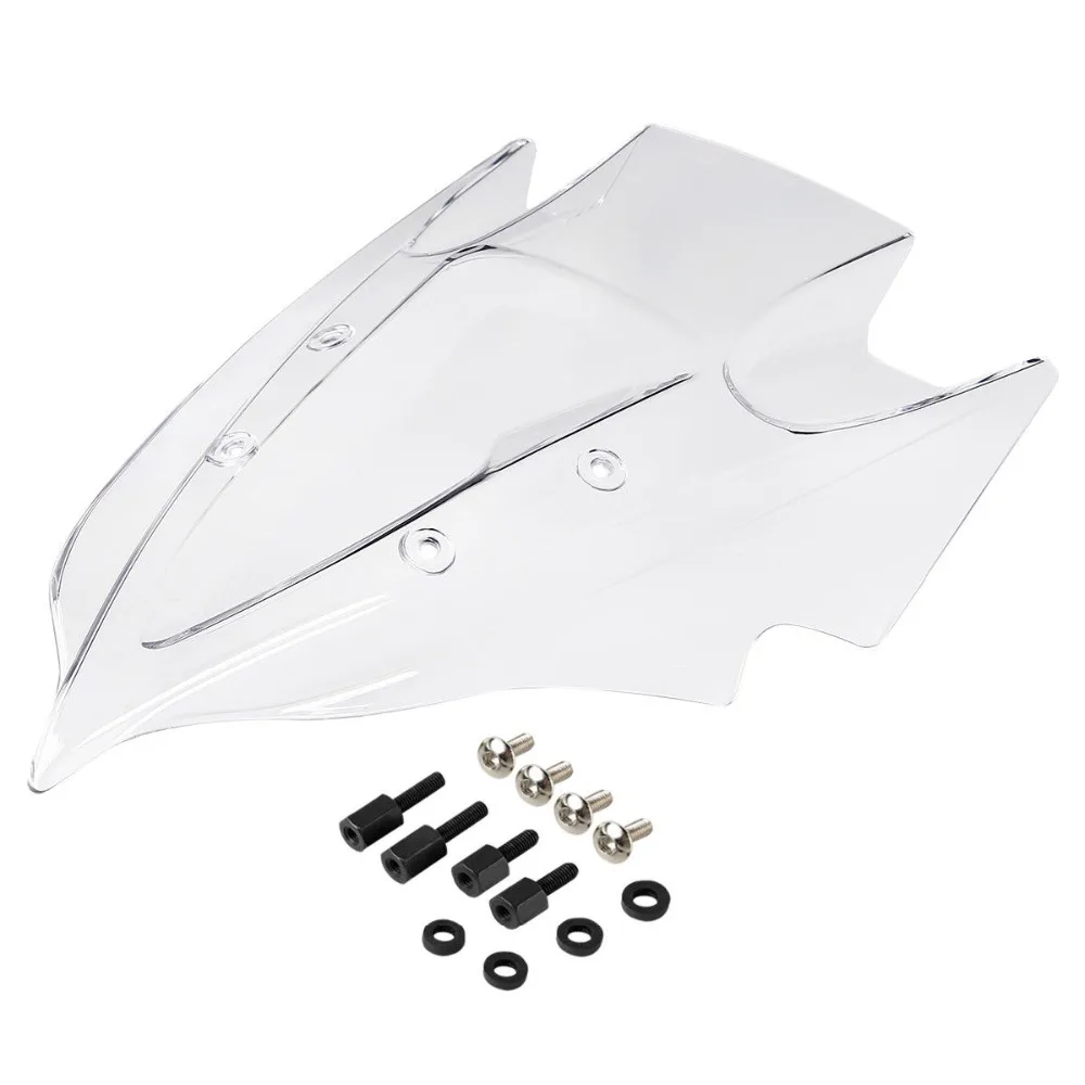 

Motorcycle ABS Plastic Windshield Windscreen Screen Protector For Kawasaki Z250 Z300 Z 250 300 2013-2016 13-16