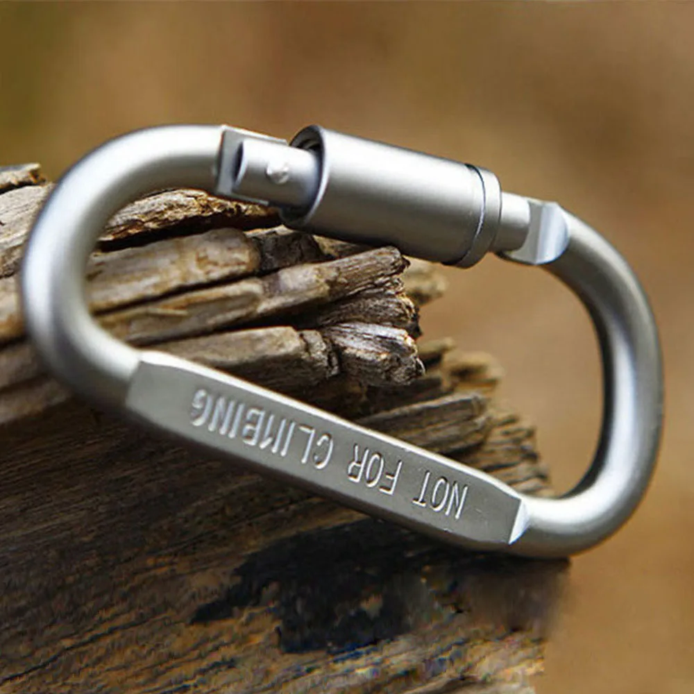 1 قطعة الألومنيوم سبائك المفاجئة حلقة تسلق D-سلسلة مفاتيح حلقية كليب المفاتيح المشي مخيم تسلق الجبال هوك تسلق اكسسوارات 1 قطعة الألومنيوم سبائك المفاجئة حلقة تسلق D-سلسلة مفاتيح حلقية كليب المفاتيح المشي مخيم تسلق الجبال هوك تسلق اكسسوارات