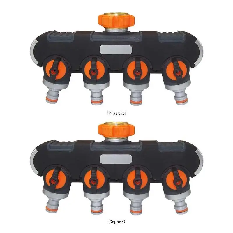 4 способ Y Форма водопроводная труба адаптер кран шланг клапан сплиттер быстрый разъем