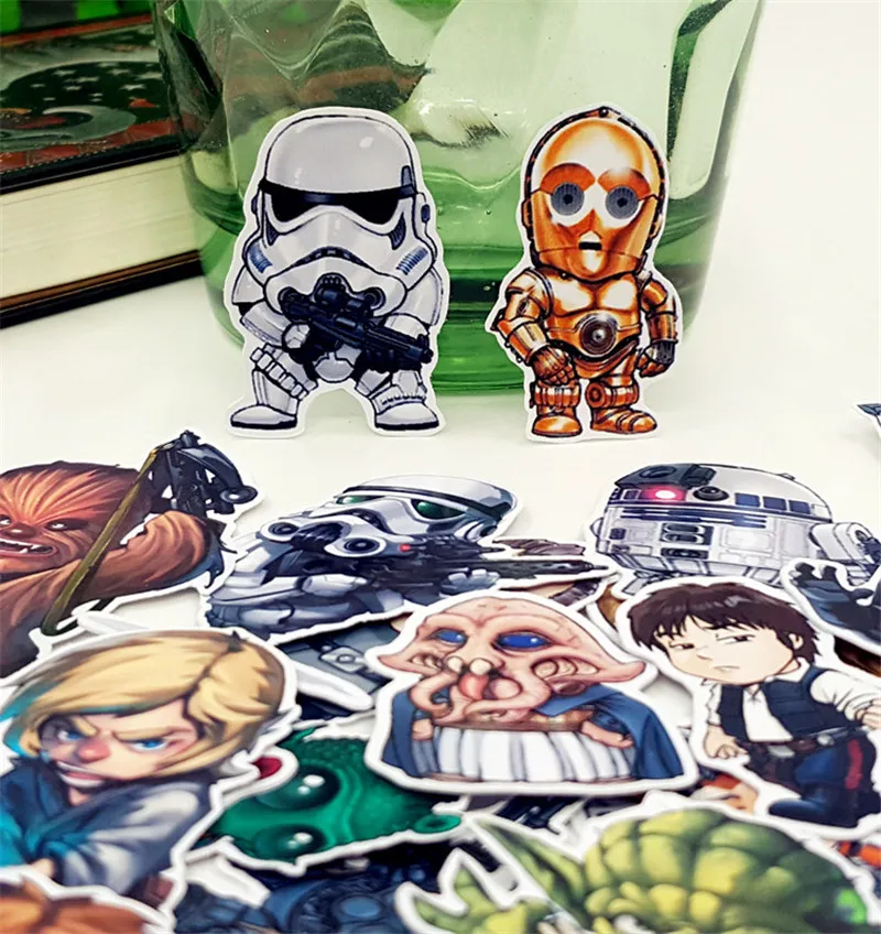 

35 PCS New Anime cute shape robot warrior Paper Lable Stickers Crafts And Scrapbooking Decorative Sticker DIY Lovely Stationery