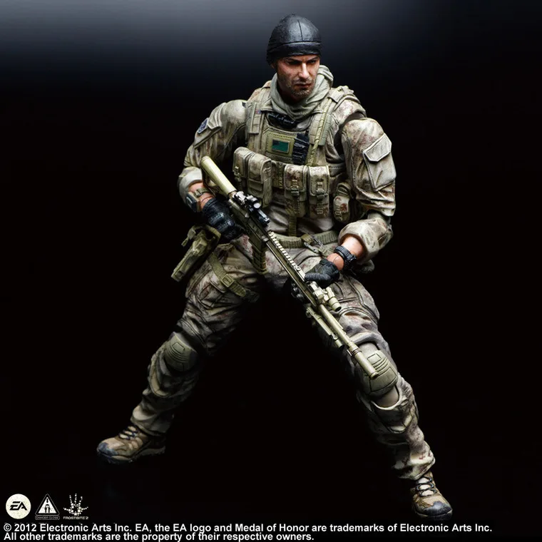 

Playarts KAI Medal of Honor Warfighter Tom Preacher PVC Action Figure Collectible Model Toy 25cm KT3127