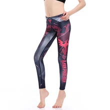 Женские эластичные узкие брюки с принтом темного Феникса для тренировок в спортзале для йоги бега занятий спортом леггинсы для фитнеса дропшиппинг