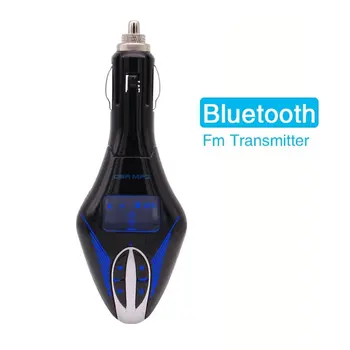 

Car MP3 Player Wireless Bluetooth FM Transmitter Car Kit Radio Receiver USB Charger USB Flash Driver Micro SD Card AUX Blue