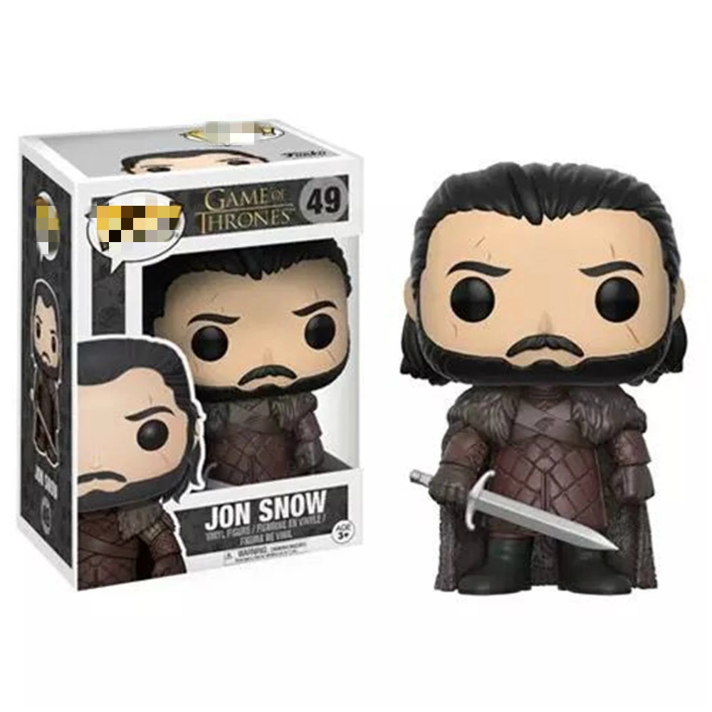 Игра престолов Funkos Pops фигурку queen Серсея JonSnow Tormund Бран Старк модель ручной работы