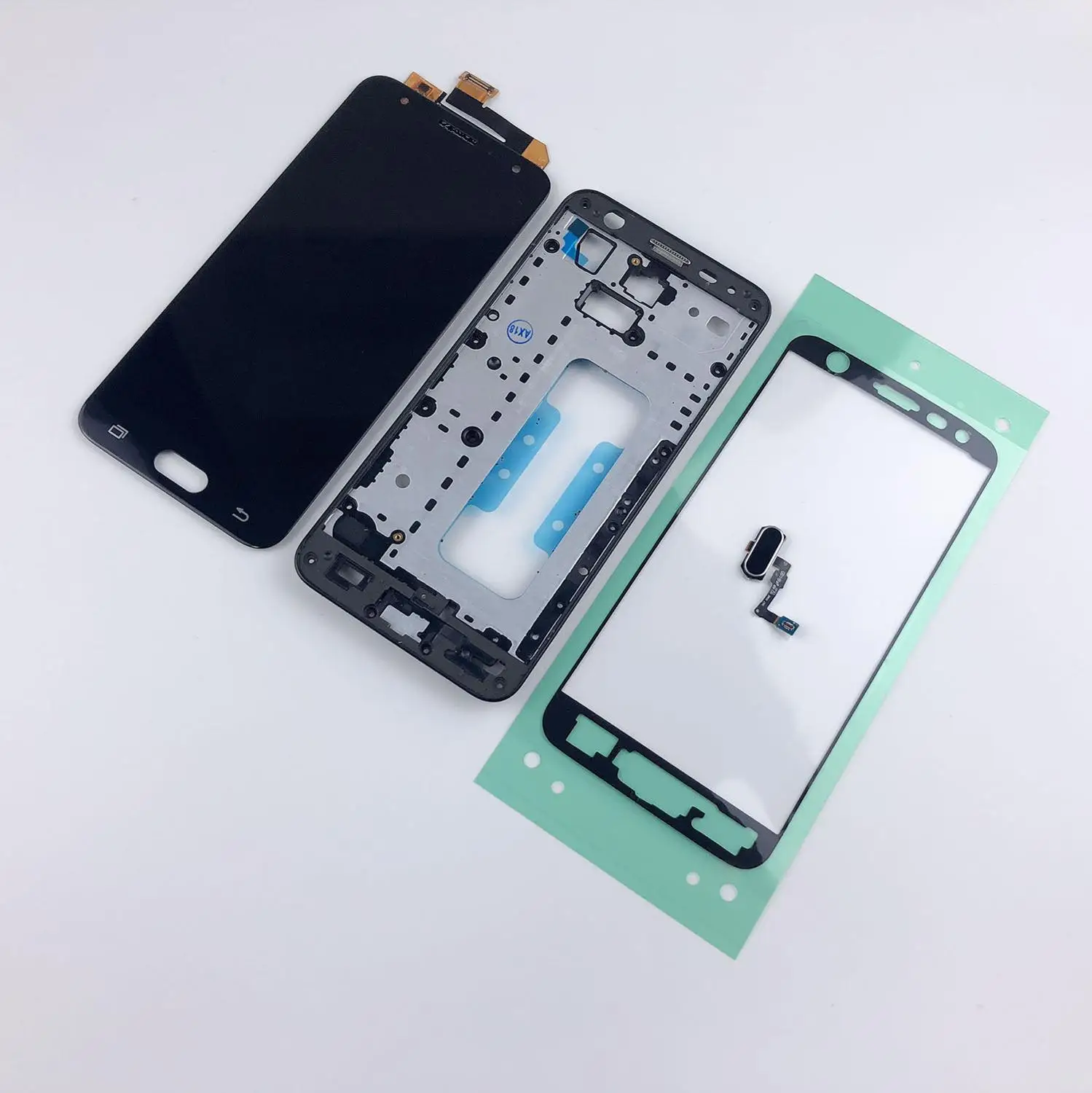 

Original For SAMSUNG Galaxy J7 Prime G610 G610F G610M On7 2016 G610 LCD Display+Home Button+Front Frame Cover+Adhesive
