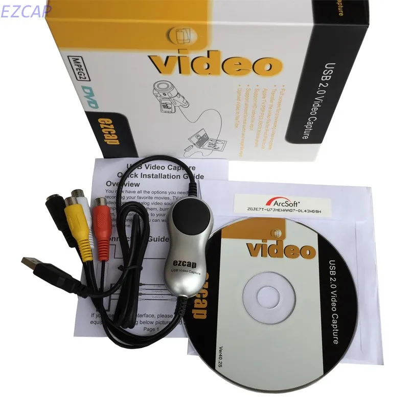 Устройство для видеосъемки 2017 преобразование аналогового видео ТВ/DVD/игровой