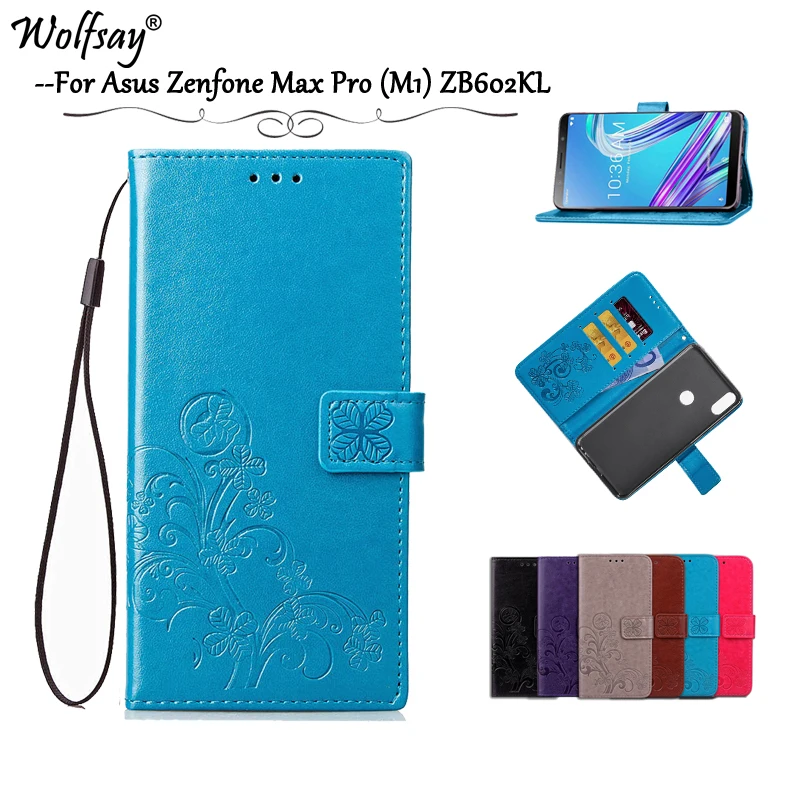 Asus Zenfone Max Pro (M1) ZB602KL Case PU Leather Flip Wallet Case Asus Zenfone Max Pro (M1) ZB602KL Silicone Cover ZB601KL Capa Asus Zenfone Max Pro (M1) ZB602KL Case PU Leather Flip Wallet Case Asus Zenfone Max Pro (M1) ZB602KL Silicone Cover ZB601KL Capa
