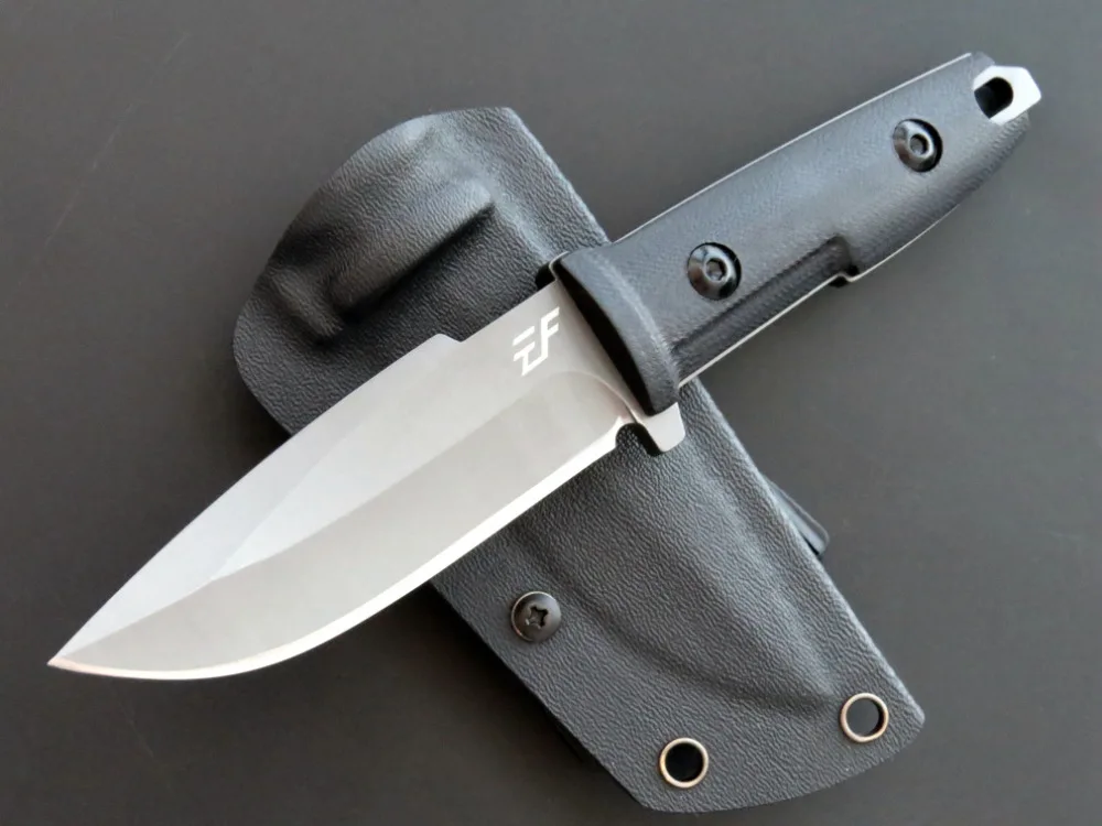 Eafengrow EF24 тактический прямой нож 440C поверхность стального лезвия нож Открытый Кемпинг выживания инструмент нож