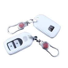 1 UNIDS llave de Plástico bolsa titular caso de la cubierta fob para HONDA CÍVICA 2012-2015/para HR-V VEZEL 14-16 Smart Protector Remoto llavero