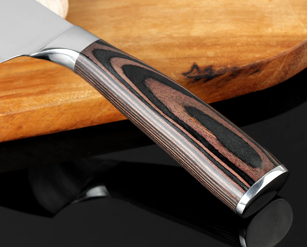 XITUO 5PCS Kitchen Knife Set 7CR17 Mirror Light Blades Stainless Steel Kitchen Knives Chef Knife Sets Utility Bread Cooking Tool XITUO 5PCS Kitchen Knife Set 7CR17 Mirror Light Blades Stainless Steel Kitchen Knives Chef Knife Sets Utility Bread Cooking Tool
