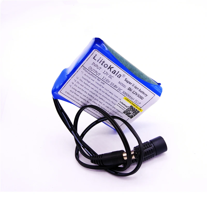 HK Liitokala12 V 2200 mah 3000mah 4400mah 6800 9800 10ah 18650 Li lon DC 12 батарея|Перезаряжаемые батареи| |