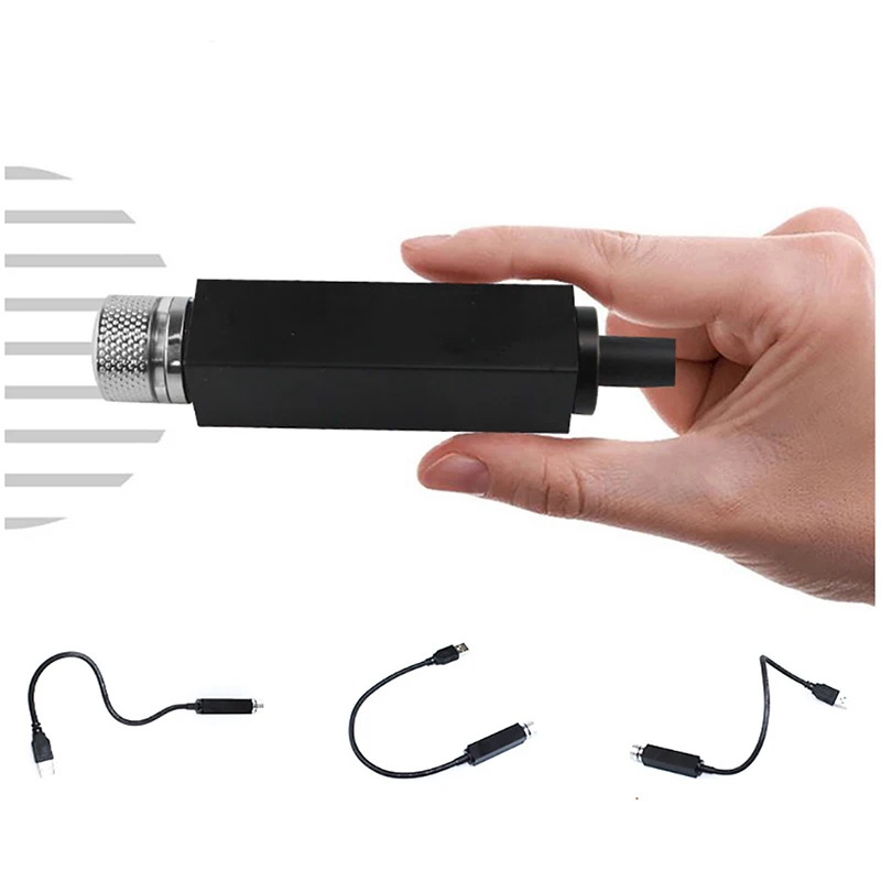 

HARBLL LED Car USB Atmosphere Light DJ RGB Mini Colorful Music Sound Lamp for USB-C Phone Surface Enjoy Football Match