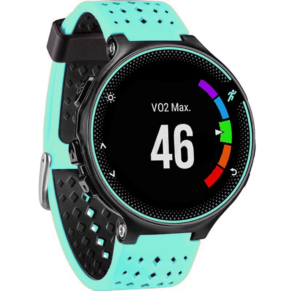 

Soft Silicone Strap Replacement Watch Band For Garmin Forerunner 735XT Watch 9.7