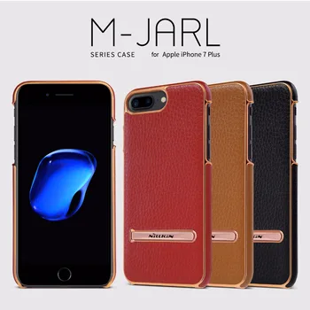 

Original Nillkin M-Jarl Leather Phone Cases for Apple iPhone 7 Plus Luxury Phone Cover Case with Adjustable Stand Celular Funda