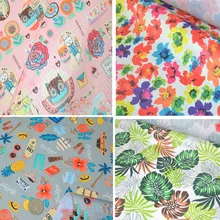 Цветочный толстый 380 г/метр 210D Водонепроницаемый Оксфордский тканевый чехол мебель скатерть сумки навес палатки зонт ткань с ПВХ покрытием