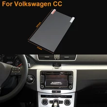Car Styling 6.5 Inch GPS Navigation Screen Steel Protective Film For Volkswagen CC Control of LCD Screen Car Sticker