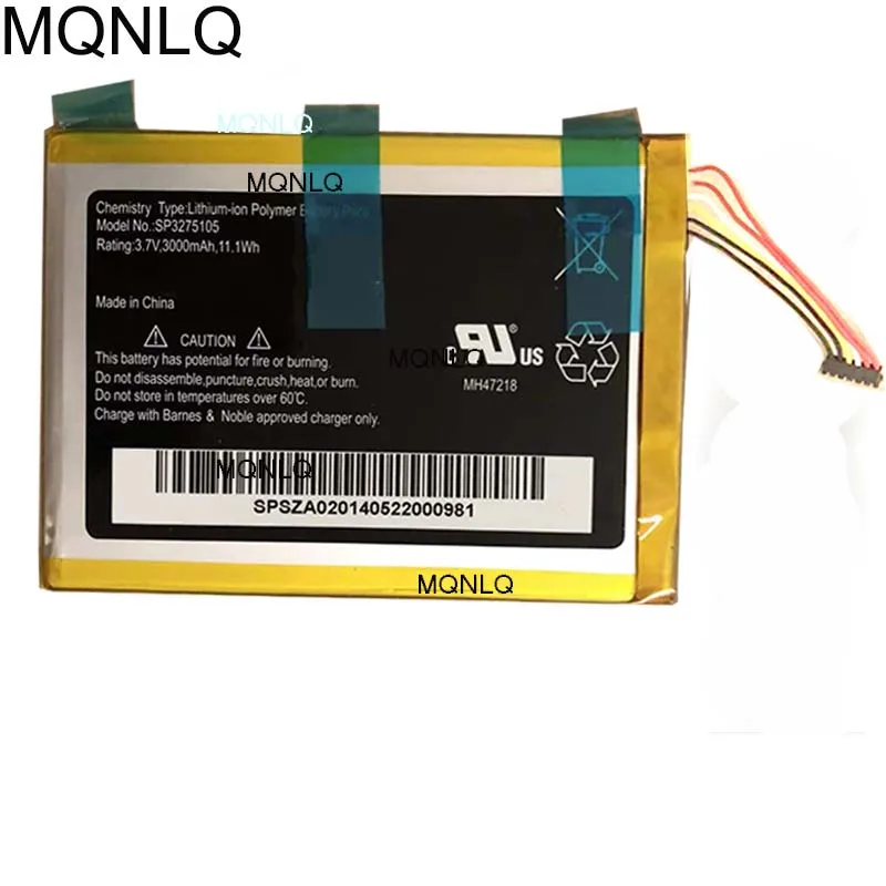 

Аккумулятор для McNair SP3275105 3000mAh li-ion полимерная батарея