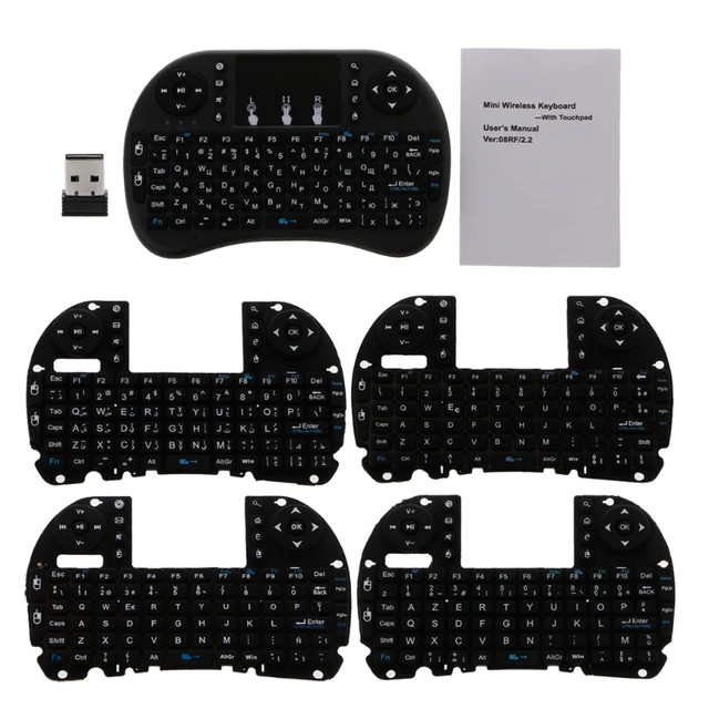 Best Offers Russian i8 2.4GHz Wireless Keyboard Air Mouse Touchpad for Android TV BOX PC Best Offers Russian i8 2.4GHz Wireless Keyboard Air Mouse Touchpad for Android TV BOX PC