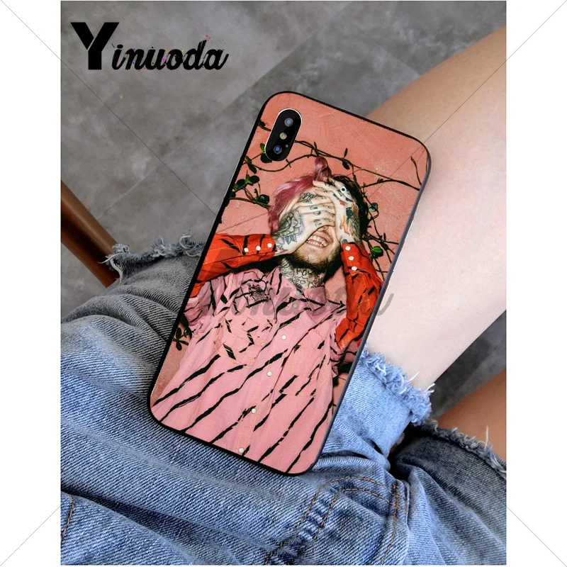 Yinuoda Lil Peep Bo boys крутой мягкий чехол для телефона capa Apple iPhone 8 7 6 6S Plus X XS MAX 5 5S SE XR 11 pro max