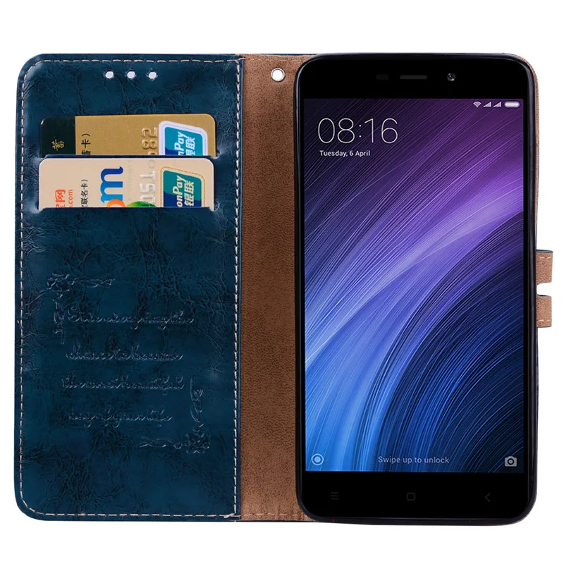 Leather Wallet Flip Case For Xiaomi Redmi 7 6A 5A 5 Plus 4X 4A 3S Mi A2 Lite A1 5X Go 4X Note 7 5 5A S2 6 A Pro Redmi 7A 6A Case