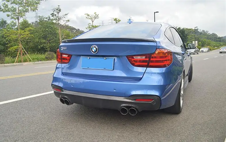 Автомобильный спойлер для заднего крыла из углеродного волокна подходит BMW F34 3