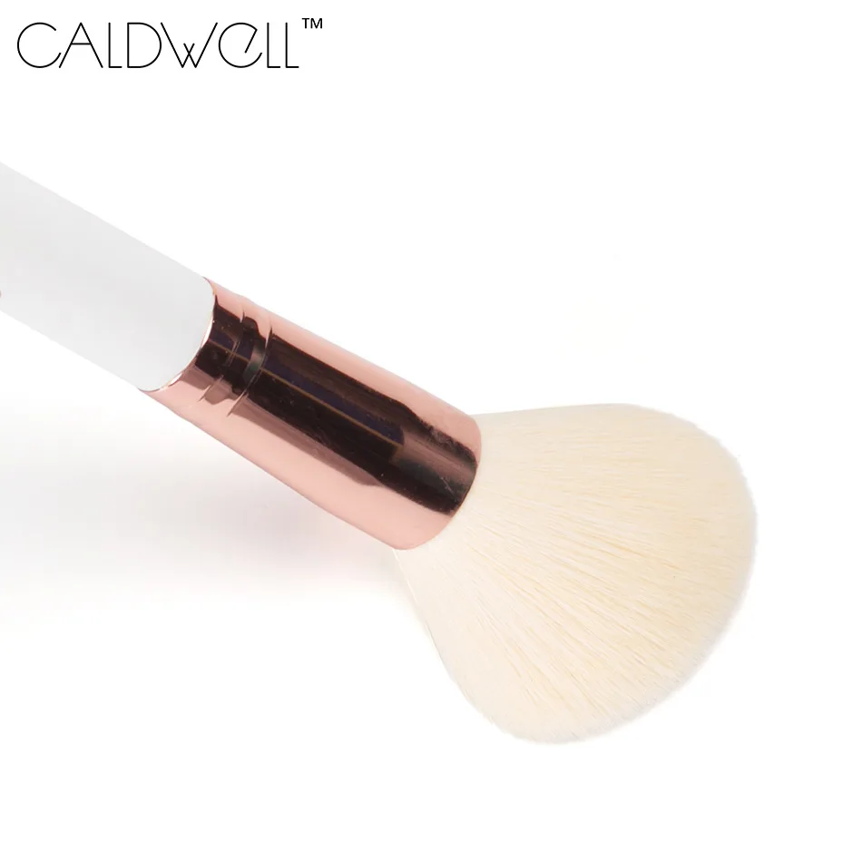 CALDWELL Профессиональная Кисть для макияжа 9 Высококачественная синтетическая козья шерсть и щеточка для удобного хранения