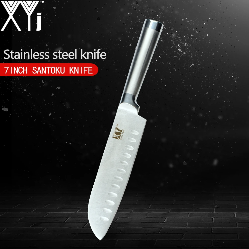 XYj Seamless Welding Kitchen Knife Fully Stainless Steel Knives Straight Handle Cooking Tools One Of 3.5, 5, 7, 8, 8, 8 inch XYj Seamless Welding Kitchen Knife Fully Stainless Steel Knives Straight Handle Cooking Tools One Of 3.5, 5, 7, 8, 8, 8 inch
