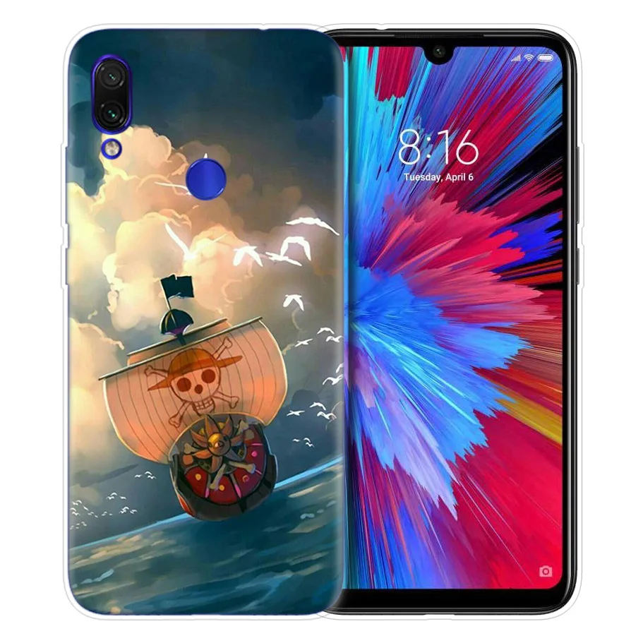 Цельный чехол для Xiao mi Red mi Note 7 7S K20 Y3 GO S2 6 6A 7A 5 Pro mi Play 9T A1 A2 8 Lite Poco F1 Аниме Силиконовые чехлы для телефонов