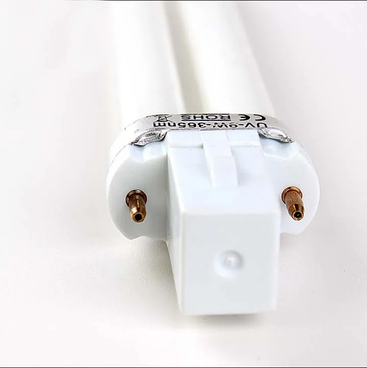 9W UV Gel Nail Curing Dryer Lamp Light Bulb (U-Shape) x 2 pcs, UV Light tubes installed with UV Lamp Dryers2