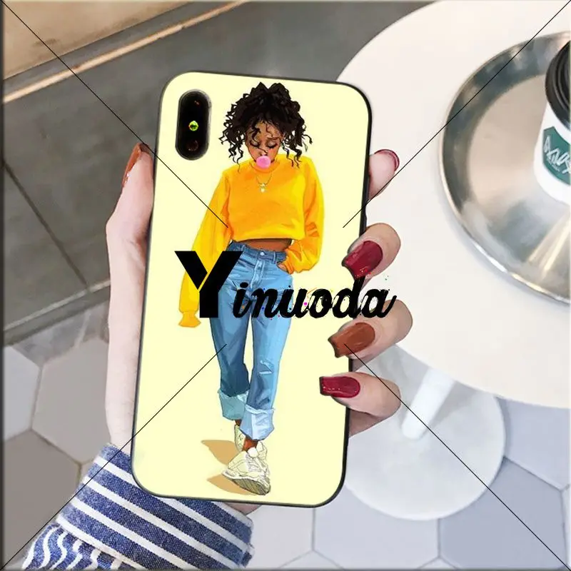 African personality girl