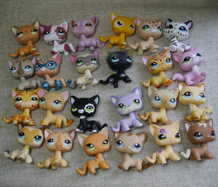 

Choose one pets Cat kitty 2" Collection HTF #339 2249 2291 1962 994 Little mini figure Toy Rare gift