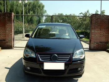 

Front Grille Around Trim Front Grills Around Trim Racing Grills Trim For vw Volkswagen POLO 2006-2010 ABS 1pc