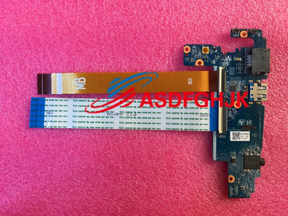 para sony vaio flip usb ethernet áudio io porto placa cabo tesed ok